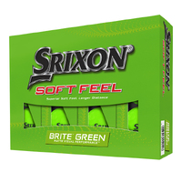 Srixon SOFT FEEL BRITE Golf Balls [GREEN]